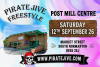 Click to enlarge Pirate Jive at The Post Mill Centre